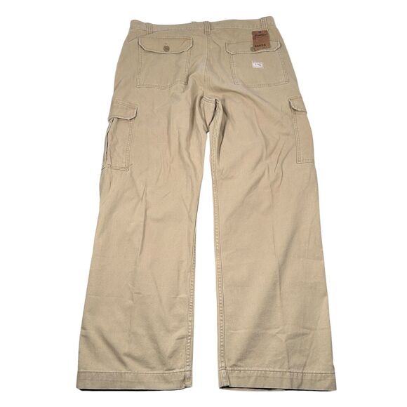 Vintage Levi's Cargo Loose Skater Pants Men’s 40 x 32 Khaki Beige Y2K 2004 New - Picture 2 of 11